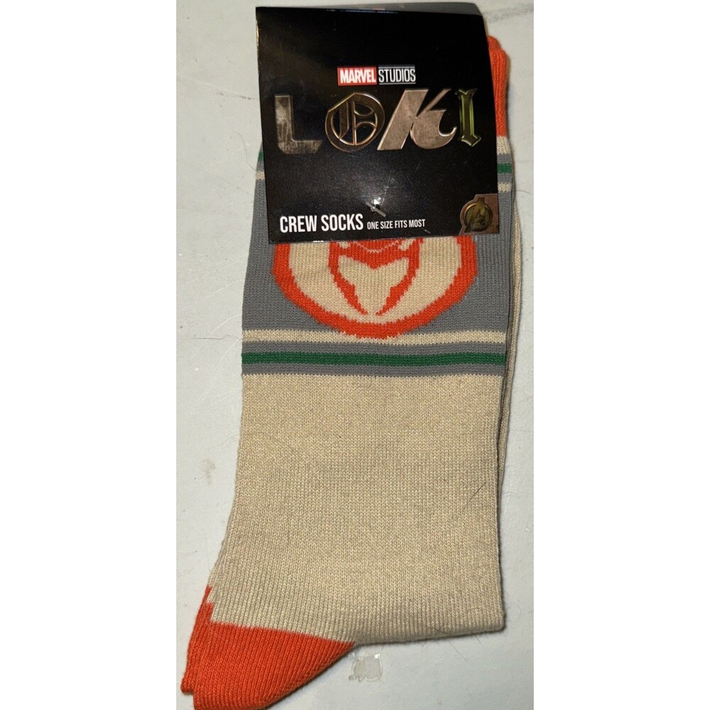 Socks Loki Marvel crew Socks